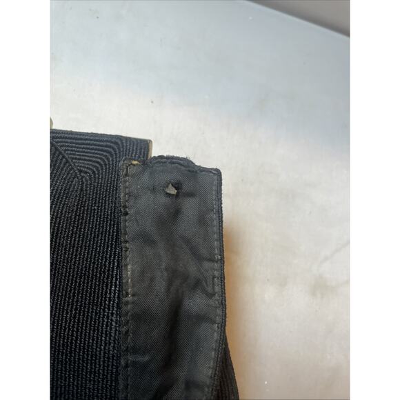 Unique Vintage CORSE Black Textured Woven Lady`s Bag Handbag - Picture 6 of 8